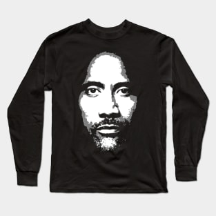 Dwayne Johnson (pop art) Long Sleeve T-Shirt